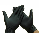 Disposable Powder Free Industrial Grade Food Grade Gloves Black PVC Vinyl Gloves manufacturer