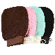  Bamboo Viscose Korean Exfoliating Gloves with Custom Logo Scrub Exfoliating Bath Gloves for Shower Skin Deep Body Exfoliating Gloves