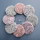  Antibacterial Bamboo Charcoal Makeup Remover Pads Washable Custom Private Label Makeup Remover Pad