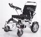  Hot Sale High Back Wheelchair Trolley Folding Remote Control Disabled Electric Wheelchair