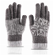  Alpaca Cashmere Winter Warm Knittied for Men Touch Screen Gloves
