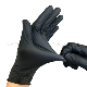  Wholesale Black Powder Free Non-Medical Nitrile Gloves with High Quality Household Disposable Nitrile Gloves