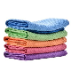 Custom Logo Microfiber Cloth Cleaning Fish Scale Microfiber Polishing Cleaning Cloth