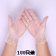 with CE Certificated Clear Disposable PVC Vinyl Examination Glove