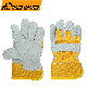  10.5 Inch Cowhide Leather Full Palm Combination Safety Gloves Work