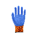  Nylon Protective Work Gloves, Household Durable Latex Coated Safety Gloves