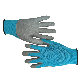  Gardening Gloves for Women and Men, Breathable Latex Rubber Coated Garden Gloves Luvas Guantes