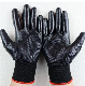 13G Nylon Knitted Labor Gloves Custom Logo Anti-Slip Wholesale Construction Working Gloves manufacturer