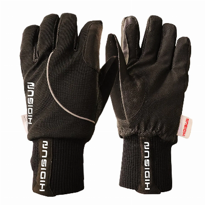 Ski Gloves Leather Race for Kids Winter Daily Use