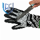 ANSI A6 Cut Resistant Super Strong Fiber Knitted Liner Nitrile Sandy Gloves manufacturer