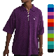 High Quality Custom Quarter Zip Pullover Men Polo Shirts manufacturer