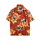 New Custom Boys Summer Cotton Woven Printed Hawaiian Beach Shirts manufacturer