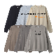 High Quality Men Sweatshirts Casual Crewneck Heavyweight Blank Sweatshirt Custom Logo Gym Sweatshirt manufacturer