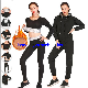Nanosilver Hot Body Shaper Sausa Suit Sweat Shirt Hoodies Pants Waist Belt for Men Women Running Yoga Gym Fitness Wear manufacturer