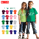 Soft 180GSM Customized Promotional Blank Custom Tee Shirt for Kids