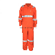 OEM Fire Retardant Protection Fireproof Jumpsuit Safety Construction Garment manufacturer