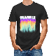 Wholesale Supplier Digital Print Couple Cotton Customization Fashion Tees Tshirts