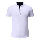 Simple Summer Mens Polo Advertising Culture Polyester Blank Polo Shirt with Customized Logo manufacturer