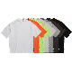 OEM Factory 200g 100% Cotton Solid Color Heavy O-Neck Men′s Summer Tops Custom Logo Short Sleeve Blank Casual T Shirt manufacturer