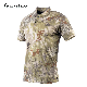 Custom Camo Men T Shirt Military Mens Polo Shirt manufacturer