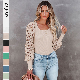 Casual Trends Long Lace Sleeve Tight-Fitting Wholesales Round Neck High-Quality Shirts manufacturer