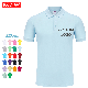 Stocked 220GSM Baby Blue 100 Cotton Custom Mens Polo Shirt manufacturer