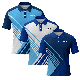 Multi Style Full Sublimation Short Sleeve Quick Dry Spandex Mesh Polo Shirt manufacturer