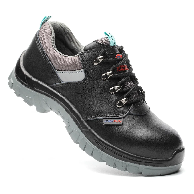 Comfortable Cow Leather Safety Shoes for Industrial Work