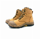 Armor High Quality Steel Toe Scuff Cap Lace up Safety Boots Shoes manufacturer