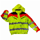 Factory Custom Wholesale Waterproof Breathable Hi Vis Traffic Reflective Safety Pilot Jacket manufacturer