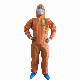 Factory Wholesale SMS Protection Suit Nonwoven Safety Clothing Disposable Protective Coverall manufacturer