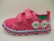 Injection PVC Outsole Children Baby Girl Canvas Shoes Factory Wholesale manufacturer