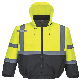 OEM Winter Windproof Jacket High Visibility Work Wear Uniform Reflective Safety Clothing manufacturer