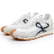 Brown Flow Runner Leather Sneakers Men Shoes