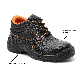 Genuine Leather Safety Work Boots for Construction Site with PU Sole manufacturer