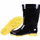 PVC Customized Work Safety Mens PVC Middle Waterproof Rain Boots Footwear Shoes manufacturer