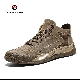 Casual Pig Leather High-Top Hiking Safety Shoes Ex-22L1159