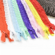 Wholesale Custom #3 #4 Lace Tape Closed End Invisible Zippers Nylon Zipper manufacturer