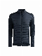 Men′s Wholesale 2-Tone Full Zip Sweatshirt High Neck Winter Jacket manufacturer