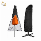 Custom Outdoor Sunshade Waterproof Dust Cover with Zipper Umbrella Cover manufacturer