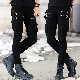 High Street Bike Stretch Pleat Zip Cargo Men′ S Jeans manufacturer