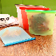 500ml Dishwasher Microwave Freezer Safe Zipper Silicone Food Storage Bag manufacturer
