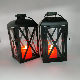 Better Homes & Gardens Candle Holder Lantern, Black, Medium