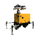 Outdoor Lighting Tower Telescopic Mobile Light Tower Generator Price manufacturer