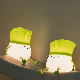 Smart Touch Sensor Cute Silicone Baby Rechargeable Sleep Bedside Lamp LED Night Lights for Kids Room manufacturer