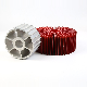 Custom Extrusion LED Square Aluminum Heat Sink manufacturer