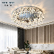 Ocean Living Room Stainless Steel LED Hanging Chandeliers Pendant Lights Crystal Ceiling Light manufacturer