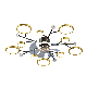 Luxury Chandelier Pendant LED Crystal Lamp Modern Ceiling Fan Light manufacturer