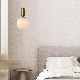 E27 Single Light Indoor Mini Milk White Glass Kitcehen LED Pendant Light manufacturer