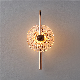 Modern Luxury Living Room Bedroom Glass Flower Wall Lamp LED Lighting manufacturer